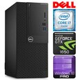 DELL 3050 Tower i7-7700 8GB 256SSD M.2 NVME GTX1650 4GB WIN10Pro