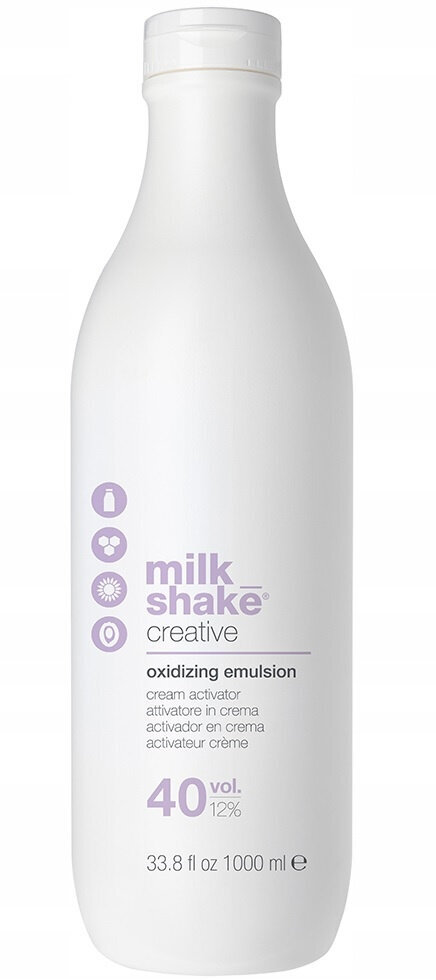 Milk Shake Uus oksüdeeriv emulsioon 40 VOL, 1000 ml цена и информация | Viimistlusvahendid juustele | kaup24.ee