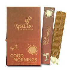 Palo Santo viirukipulgad Good Morning, Ispalla, 10 tk hind ja info | Kodulõhnastajad | kaup24.ee