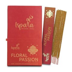 Palo Santo suitsupulgad Floral Passion, Ispalla, 10 tk hind ja info | Kodulõhnastajad | kaup24.ee