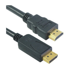 Mcab DP/HDMI, 1 m hind ja info | Kaablid ja juhtmed | kaup24.ee