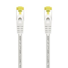 Жесткий сетевой кабель FTP кат. 7 Aisens AWG26 2 m Белый цена и информация | Кабели и провода | kaup24.ee