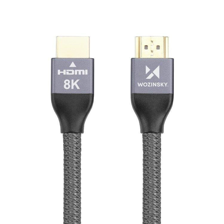 Wozinsky HDMI 2.1, 3m hind ja info | Kaablid ja juhtmed | kaup24.ee