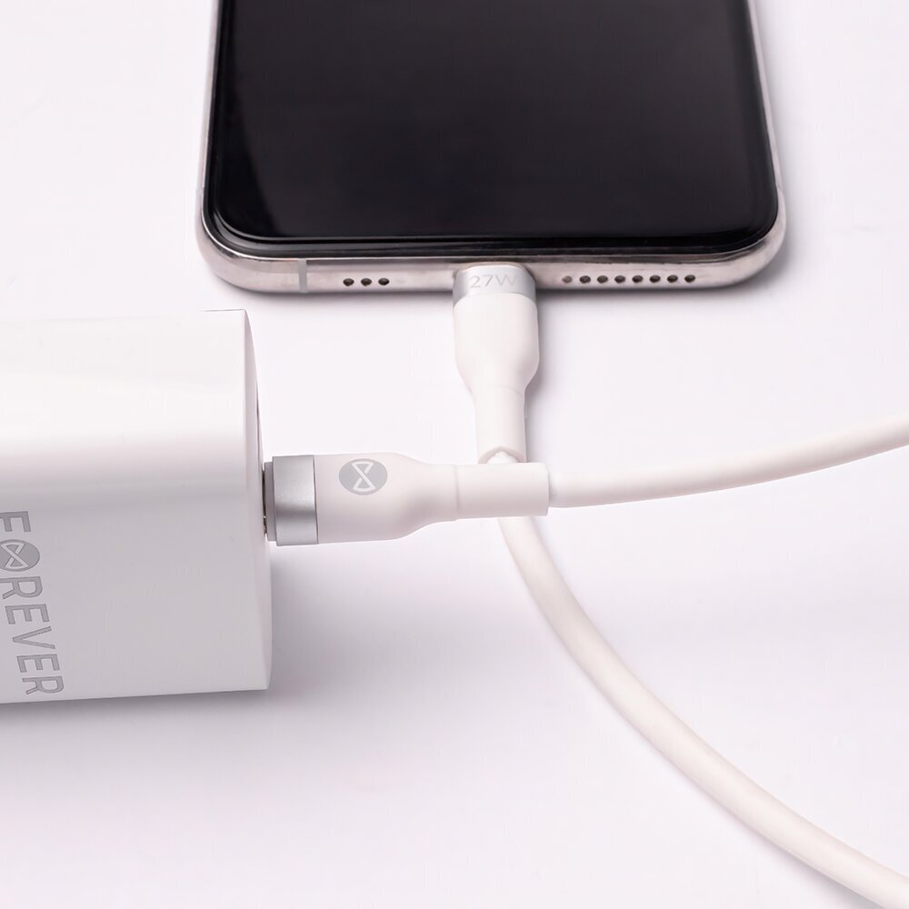 Forever, USB-C/Lightning, 1 m hind ja info | Kaablid ja juhtmed | kaup24.ee