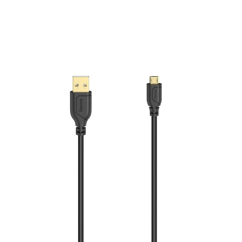 Hama mikro-USB/USB 2.0, 0.75 m цена и информация | Kaablid ja juhtmed | kaup24.ee