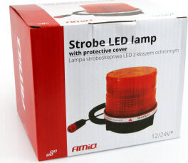 Amio LED stroboscopic lamp 12V hind ja info | Taskulambid, prožektorid | kaup24.ee
