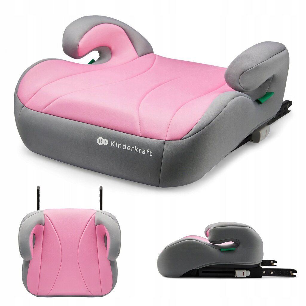 Turvatool-istmekõrgendus Kinderkraft I-Boost, 15-36 kg, pink цена и информация | Turvatoolid | kaup24.ee