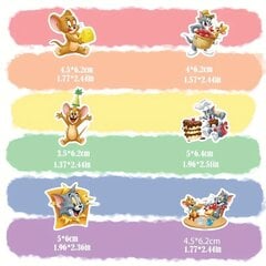 Kleepsud Tom ja Jerry, 50tk цена и информация | Аппликации, декорации, наклейки | kaup24.ee
