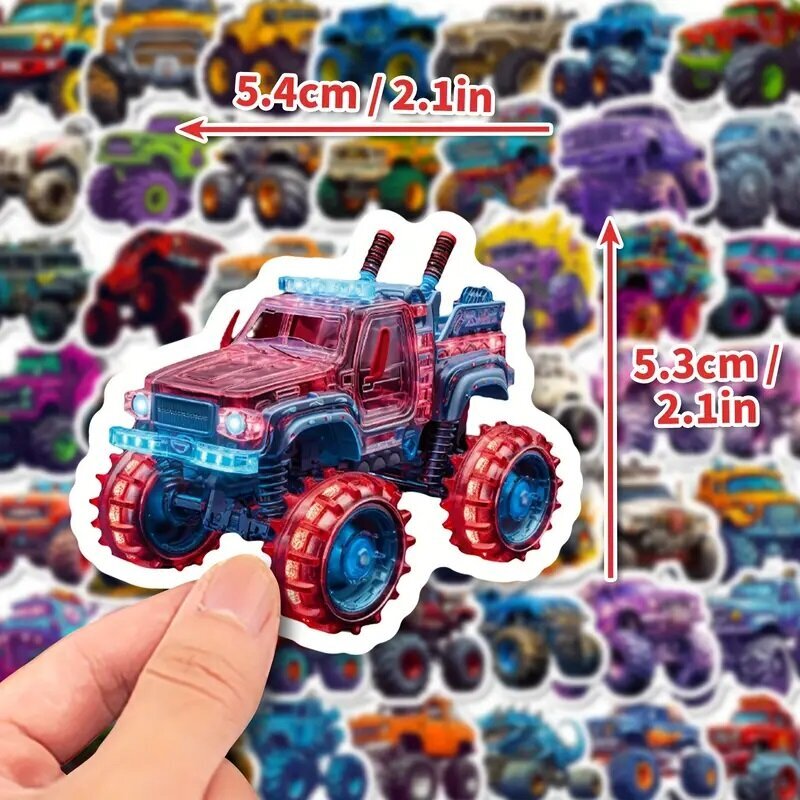 Kleepsud Monster Truck hind ja info | Aplikatsioonid, dekoratsioonid, kleebised | kaup24.ee