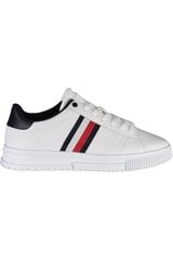 Spordijalatsid meestele Tommy Hilfiger FM0FM04706, valge цена и информация | Кроссовки для мужчин | kaup24.ee