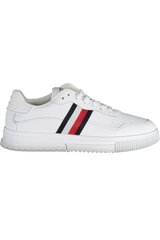 Spordijalatsid meestele Tommy Hilfiger FM0FM04824_BIYBR, valge цена и информация | Кроссовки для мужчин | kaup24.ee