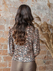 Блузка Lega MKZ73, коричневый цена и информация | Женские блузки, рубашки | kaup24.ee