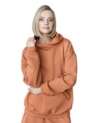 Kapuutsiga džemper Lega JAZ23, oranž hind ja info | Naiste pusad | kaup24.ee