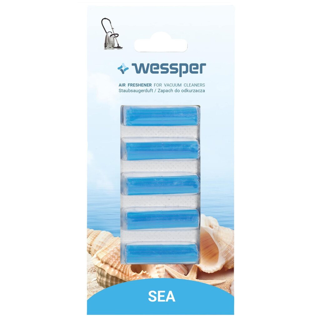 Wessper Sea - 5 tükki lõhnatikke tolmuimejale hind ja info | Tolmuimejate lisatarvikud | kaup24.ee