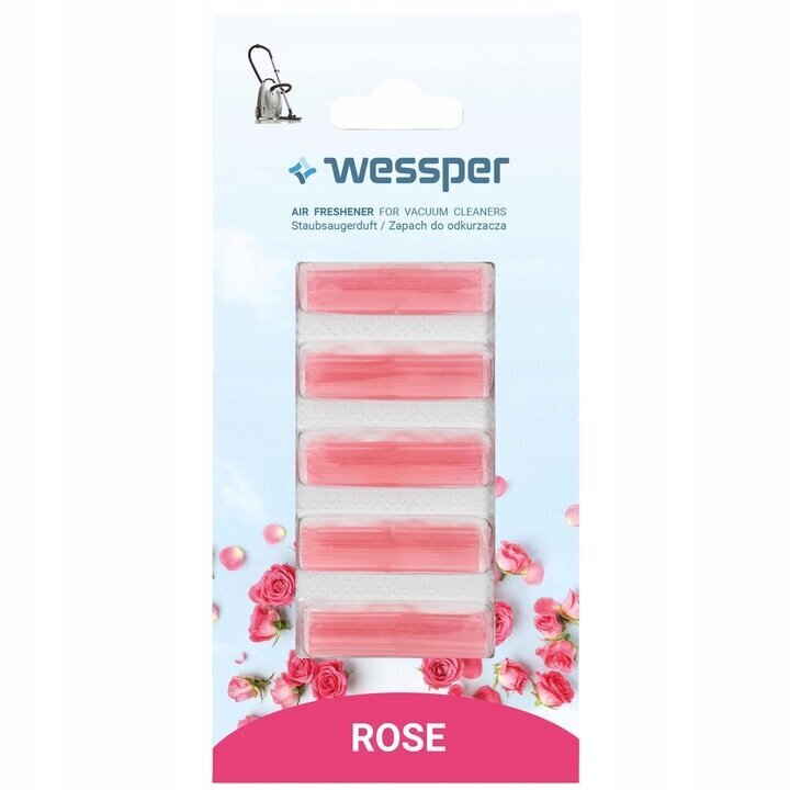 Wessper Rose - 5 tükki lõhnatikke tolmuimejale hind ja info | Tolmuimejate lisatarvikud | kaup24.ee