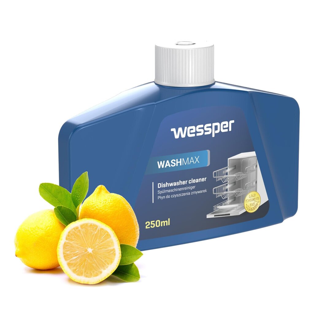 Wessper WashMax nõudepesumasina puhastusvedelik 250ml цена и информация | Nõudepesuvahendid | kaup24.ee