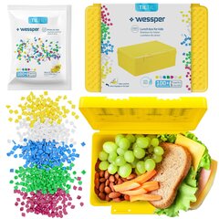 Wessper TilTil Lunch Box 1.27L + telliskivide komplekt hind ja info | Toidu säilitusnõud | kaup24.ee