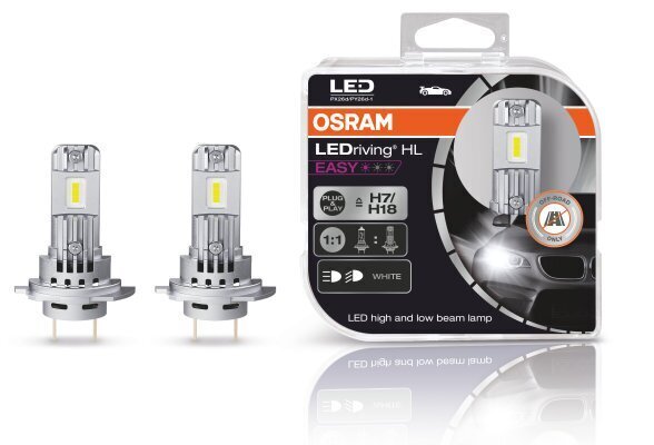 Auto pirnid Osram LEDriving HL Easy H7/H18, 2 tk цена и информация | Autopirnid | kaup24.ee