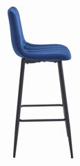 3-tooli komplekt Leobert Pozza, sinine/must hind ja info | Söögitoolid, baaritoolid | kaup24.ee