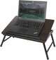 Kokkupandav sülearvuti laud, pruun hind ja info | Arvutilauad, kirjutuslauad | kaup24.ee