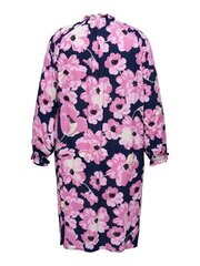 Женское платье Only Carmakoma, тёмно-синий /розовый цена и информация | Платье | kaup24.ee