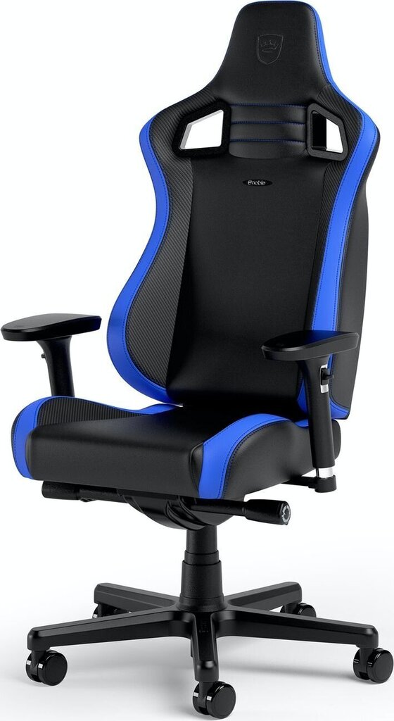 Mänguritool Noblechairs Epic Compact, must/sinine цена и информация | Kontoritoolid | kaup24.ee