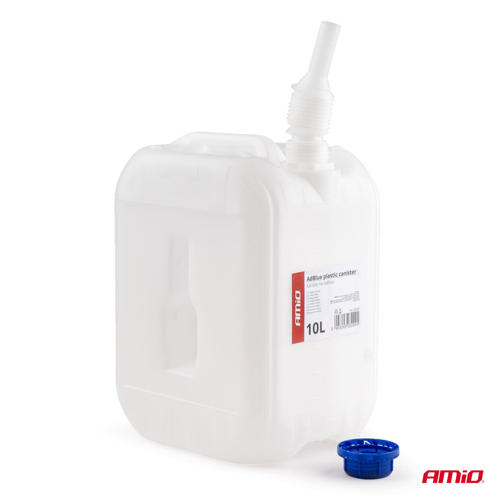 AdBlue kanister valamisotsikuga 10L Amio 03209 hind ja info | Lisaseadmed | kaup24.ee