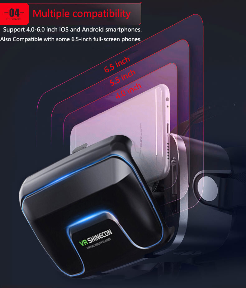 Livman VR prillid bluetooth kontrolleriga SC-G04EA hind ja info | Virtuaalreaalsuse prillid | kaup24.ee