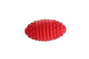 Mänguasi koertele Dingo Rugby pall, punane, 14,5 cm hind ja info | Mänguasjad koertele | kaup24.ee