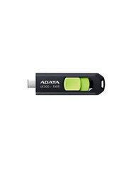 ФЛЭШ-НАКОПИТЕЛЬ ADATA UC300 32 ГБ USB 3.2 ЧЕРНО-ЗЕЛЕНЫЙ цена и информация | USB накопители | kaup24.ee