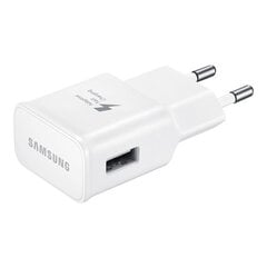 Зарядное устройство оригинальное Samsung EP-TA200NWE 15W + Type-C  белое цена и информация | Зарядные устройства для телефонов | kaup24.ee