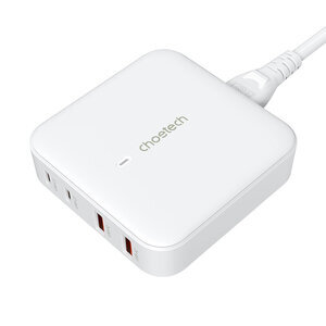 Choetech PD8008 2xUSB-C/2xUSB-A GaN 100W цена и информация | USB jagajad, adapterid | kaup24.ee