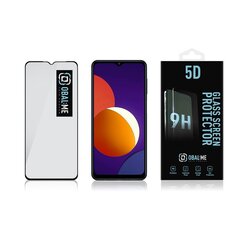 OBAL:ME 5D Glass Screen Protector for Samsung Galaxy M12|A32 5G|A12|A02s Black цена и информация | Защитные пленки для телефонов | kaup24.ee