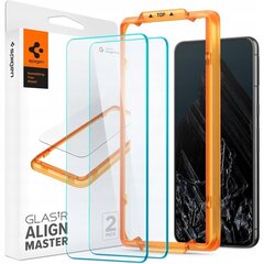 Spigen Glas.tR AM 2 цена и информация | Защитные пленки для телефонов | kaup24.ee