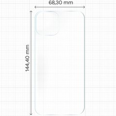 Bizon Glass Hydrogel Back hind ja info | Ekraani kaitsekiled | kaup24.ee