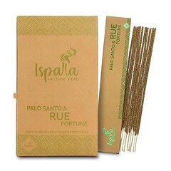 Палочки для благовоний Palo Santo Rue Fortune, Ispalla, 10 шт. цена и информация | Домашние ароматы с палочками | kaup24.ee