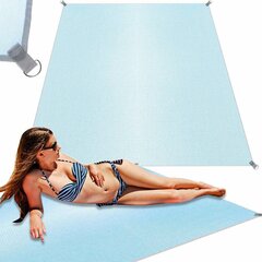 Mata plażowa koc na plażę sand free XXL 200x200cm цена и информация | Полотенца | kaup24.ee