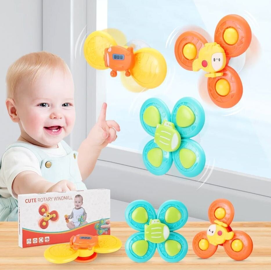 Laste spinnerid Hantehon, 3 tk hind ja info | Imikute mänguasjad | kaup24.ee