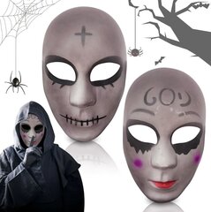 Halloweeni mask GAROMIA, 2 tk hind ja info | Karnevali kostüümid | kaup24.ee