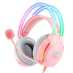 Mängukõrvaklapid ONIKUMA X26, roosa hind ja info | Kõrvaklapid | kaup24.ee