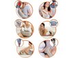 DreamQo kaela ja selja Shiatsu massager HT-P002 hind ja info | Massaažiseadmed | kaup24.ee