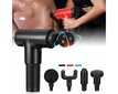 DreamQo Fascial Gun massager FH-320, must цена и информация | Massaažiseadmed | kaup24.ee