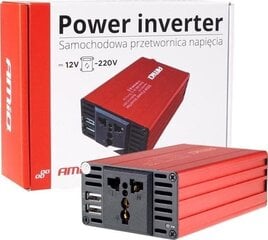 Inverter - voolumuundur 24V/230V / 300W/600W цена и информация | Преобразователи, инверторы | kaup24.ee