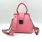Naiste käsitsi valmistatud roosa nahast kott Kristicija Leather Goods hind ja info | Naiste käekotid | kaup24.ee