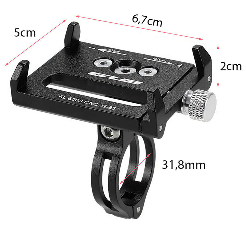 GUB-85 jalgrattatelefoni hoidja hind ja info | Mobiiltelefonide hoidjad | kaup24.ee