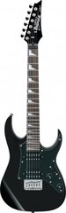 Ibanez elektrikitarr Mikro GRGM21-BKN Electric Guitar, Black Night hind ja info | Kitarrid | kaup24.ee