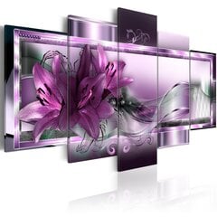 Maal - Purple Lilies hind ja info | Seinapildid | kaup24.ee