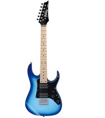 Ibanez elektrikitarr Mikro GRGM21M-BLT Electric Guitar, Blue Burst hind ja info | Kitarrid | kaup24.ee