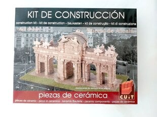 CUIT - Keraamiliste ehitusmudelite komplekt - Puerta de Alcala värav (Madrid, Spain), 1/150, 3.629 цена и информация | Конструкторы и кубики | kaup24.ee