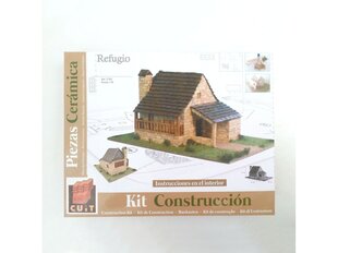 CUIT - Keraamiliste ehitusmudelite komplekt - Mägionn refugio, 1/50, 3.502 цена и информация | Конструкторы и кубики | kaup24.ee